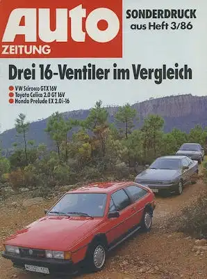 VW Scirocco 2 GTX 16 V Test 1986