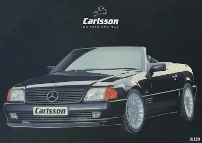 Mercedes-Benz Carlsson R 129 Prospekt ca. 1991