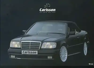Mercedes-Benz Carlsson W 124 / E-Klasse Prospekt ca. 1993