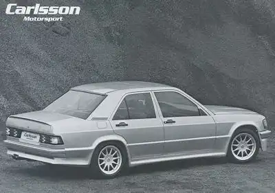 Mercedes-Benz Carlsson W 201 Prospekt 1984