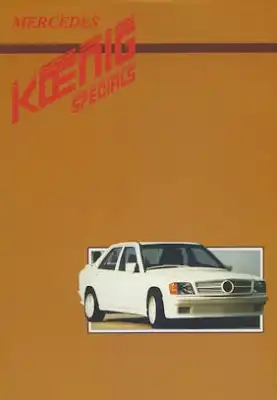 Mercedes-Benz / Koenig-Specials Programm 1985