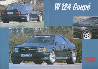 Mercedes-Benz / Koenig-Specials W 124 Coupé Prospekt ca. 1988