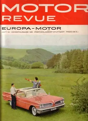 Motor Revue Nr.39 3.1961