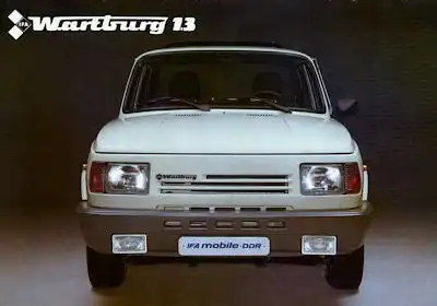 Wartburg 1,3 Prospekt 1989