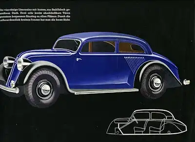 Mercedes-Benz Typ 130 Prospekt 1.1934