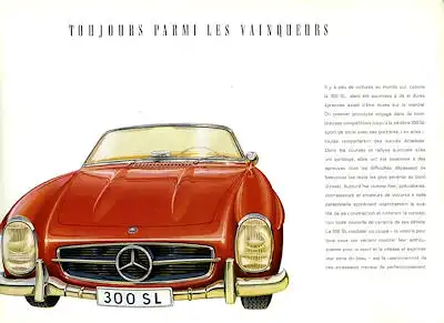 Mercedes-Benz 300 SL Prospekt 11.1960 f