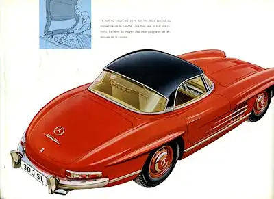 Mercedes-Benz 300 SL Prospekt 11.1960 f