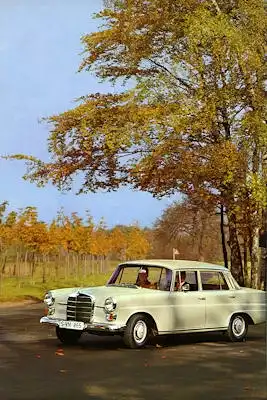 Mercedes-Benz 200 D Prospekt 12.1965
