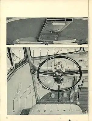 VW T 1 Bedienungsanleitung 8.1965