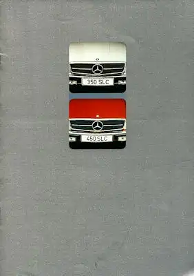 Mercedes-Benz 350 450 SLC Prospekt 6.1974