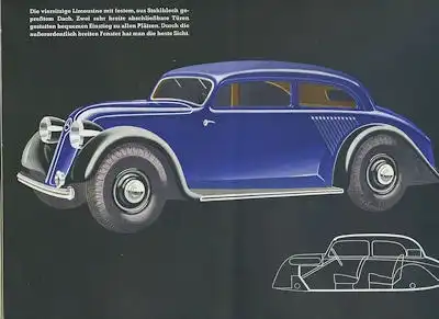 Mercedes-Benz Typ 130 Prospekt  1.1934