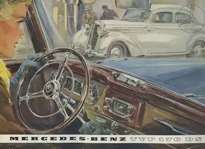 Mercedes-Benz 170 DS Prospekt 9.1952