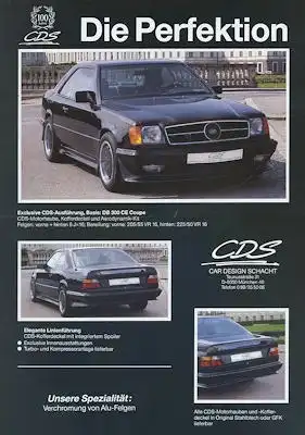 Mercedes-Benz CDS Programm 1980er Jahre