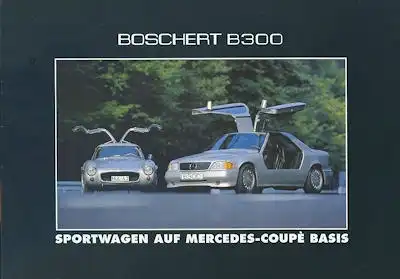 Mercedes-Benz Boschert B 300 Prospekt 1989
