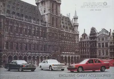 Mercedes-Benz Carat Duchatelet Programm-Mappe 1983