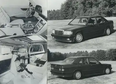 Mercedes-Benz Carat Duchatelet Programm-Mappe 1983