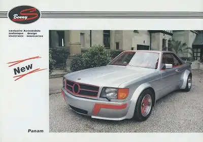 Mercedes-Benz Benny-S-Car SEC Prospekt 1985