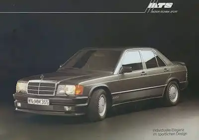 Mercedes-Benz MTS Programm-Mappe 1985