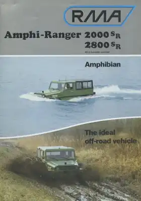 Amphi-Ranger RMA Prospekt-Mappe ca. 1985