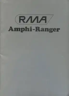 Amphi-Ranger RMA Prospekt-Mappe ca. 1985