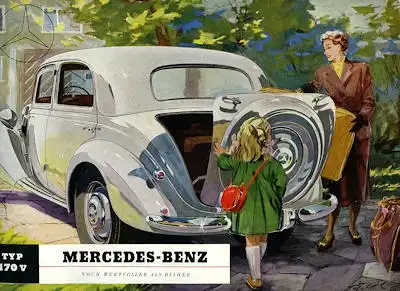 Mercedes-Benz 170 V Prospekt 7.1950
