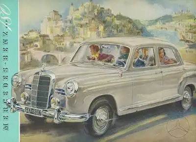 Mercedes-Benz 180 Prospekt 7.1954