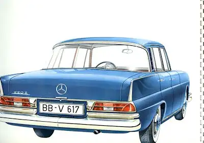 Mercedes-Benz 220 S/SE Prospekt 7.1959