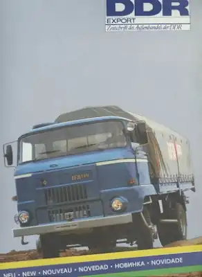 IFA Lkw DDR Export Zeitschrift 1987