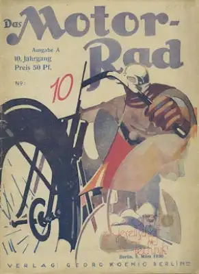 Das Motorrad 1930 Heft 10
