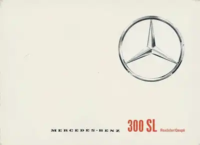 Mercedes-Benz 300 SL Prospekt 4.1961