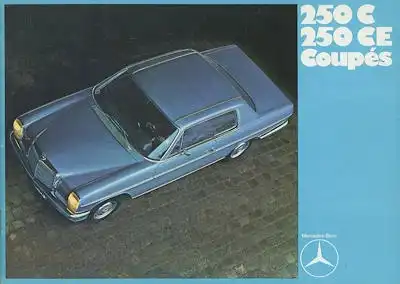 Mercedes-Benz 250 C CE Prospekt 12.1971