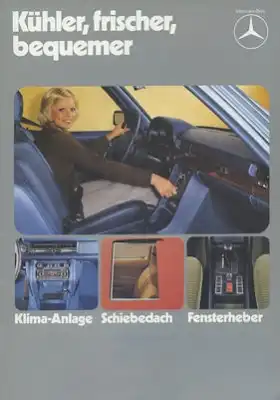 Mercedes-Benz Zubehör Prospekt 6.1974