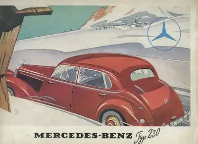 Mercedes-Benz Typ 230 Prospekt 1939