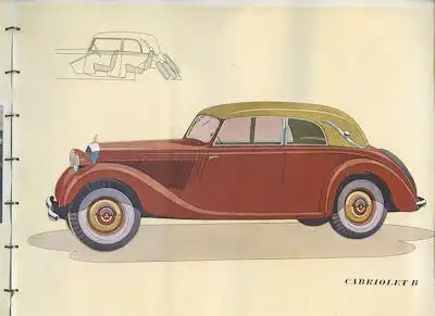 Mercedes-Benz Typ 170 V Prospekt 2.1937