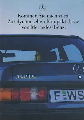 Mercedes-Benz 190 E Prospekt 6.1986
