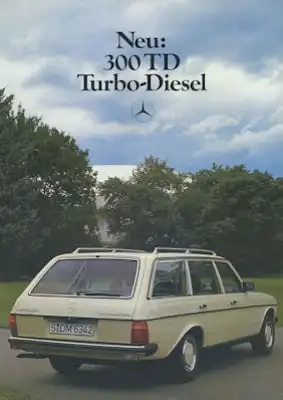 Mercedes-Benz 300TD Prospekt 8.1979