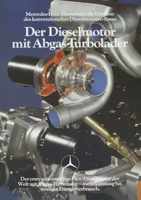 Mercedes-Benz TD Motor Prospekt 8.1979