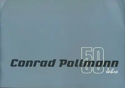 Conrad Pollmann 50 Jahre Firmenprospekt 1976