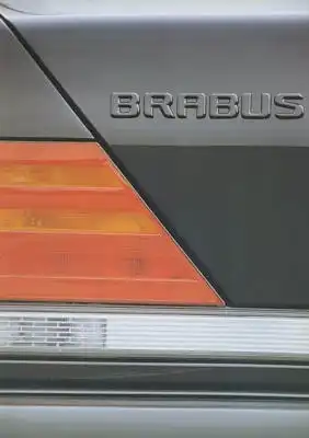 Mercedes-Benz Brabus W 140 Prospekt ca. 1991