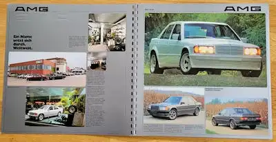 Mercedes-Benz AMG Programm ca. 1984