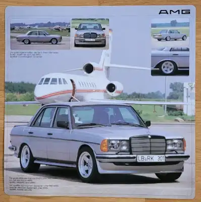 Mercedes-Benz AMG W 123 Prospekt ca. 1983