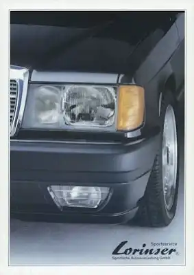 Mercedes-Benz Lorinser Programm ca. 1989