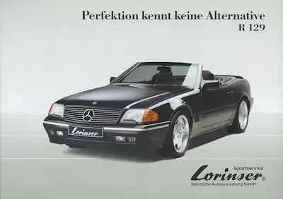 Mercedes-Benz Lorinser R 129 Prospekt ca. 1993