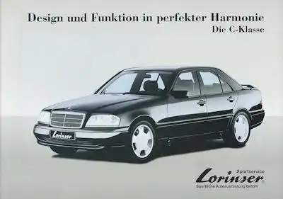 Mercedes-Benz Lorinser C-Klasse Prospekt ca. 1994