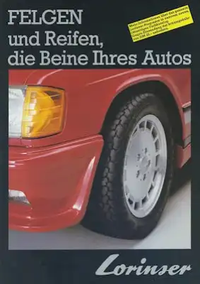 Mercedes-Benz Lorinser Programm ca. 1984