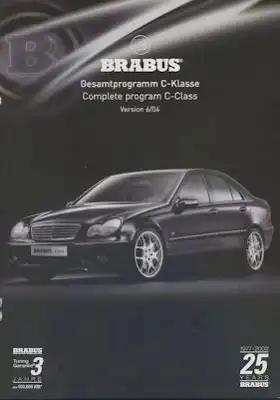 Mercedes-Benz Brabus C-Klasse Prospekt 6.2004