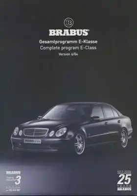 Mercedes-Benz Brabus E-Klasse Prospekt 6.2004