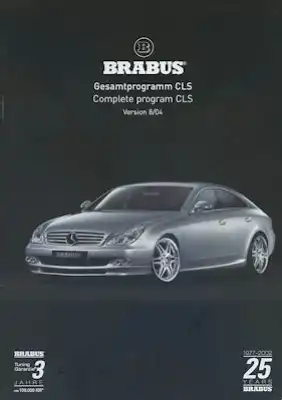 Mercedes-Benz Brabus CLS-Klasse Prospekt 8.2004