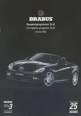 Mercedes-Benz Brabus SLK-Klasse Prospekt 8.2004