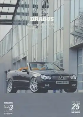 Mercedes-Benz Brabus CLK-Klasse Prospekt 8.2004